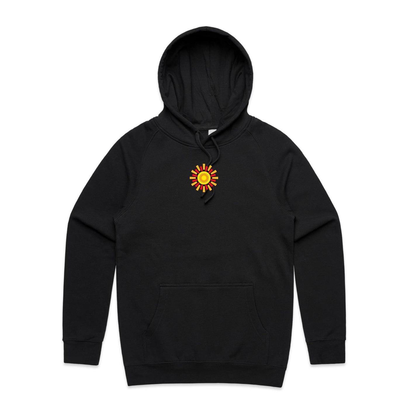 SUNDANCE II - Mens Pocket Hoodie - BACK PRINT