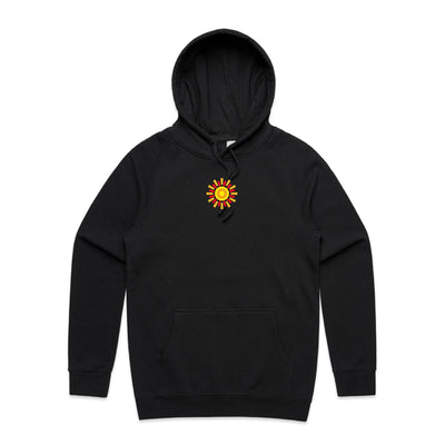 SUNDANCE II - Mens Pocket Hoodie - BACK PRINT