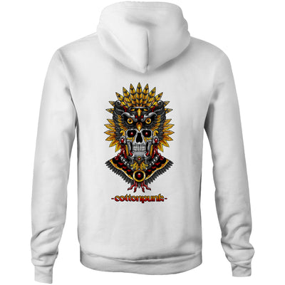 PRAY TO YOUR GODS - Mens Pocket Hoodie - BACK PRINT