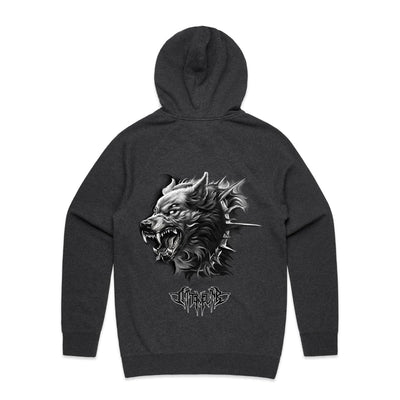 WEREWOLF - Mens Pocket Hoodie - BACK PRINT