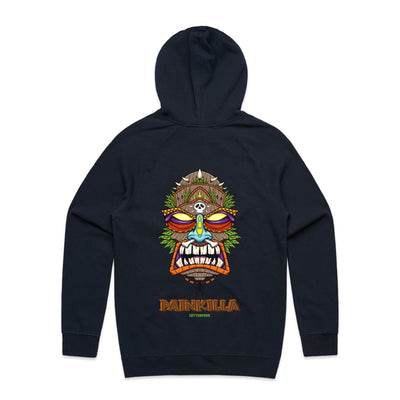 PAINKILLA (R) - Mens Pocket Hoodie - BACK PRINT