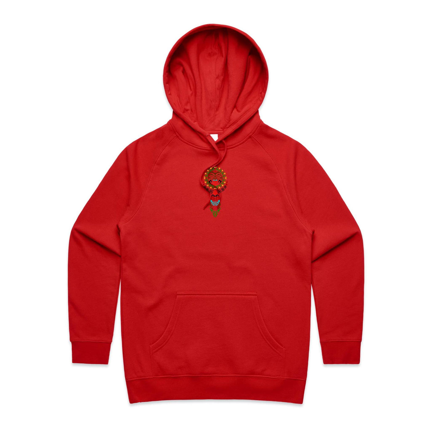 PAINKILLA (W) - Womens Pocket Hoodie - BACK PRINT