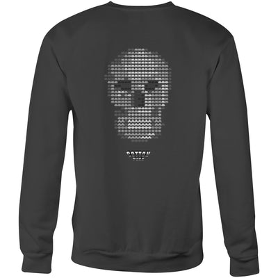 DEATH INVADERS - Mens Sweatshirt - BACK PRINT