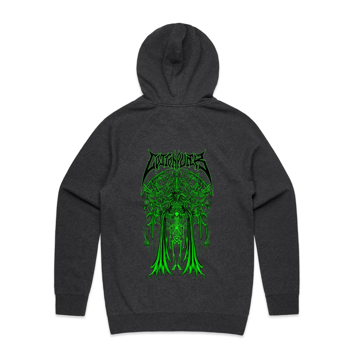 HELLEVATION II - Mens Pocket Hoodie - BACK PRINT