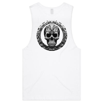 STONE COLD - Mens Sleeveless T-Shirt - BACK PRINT