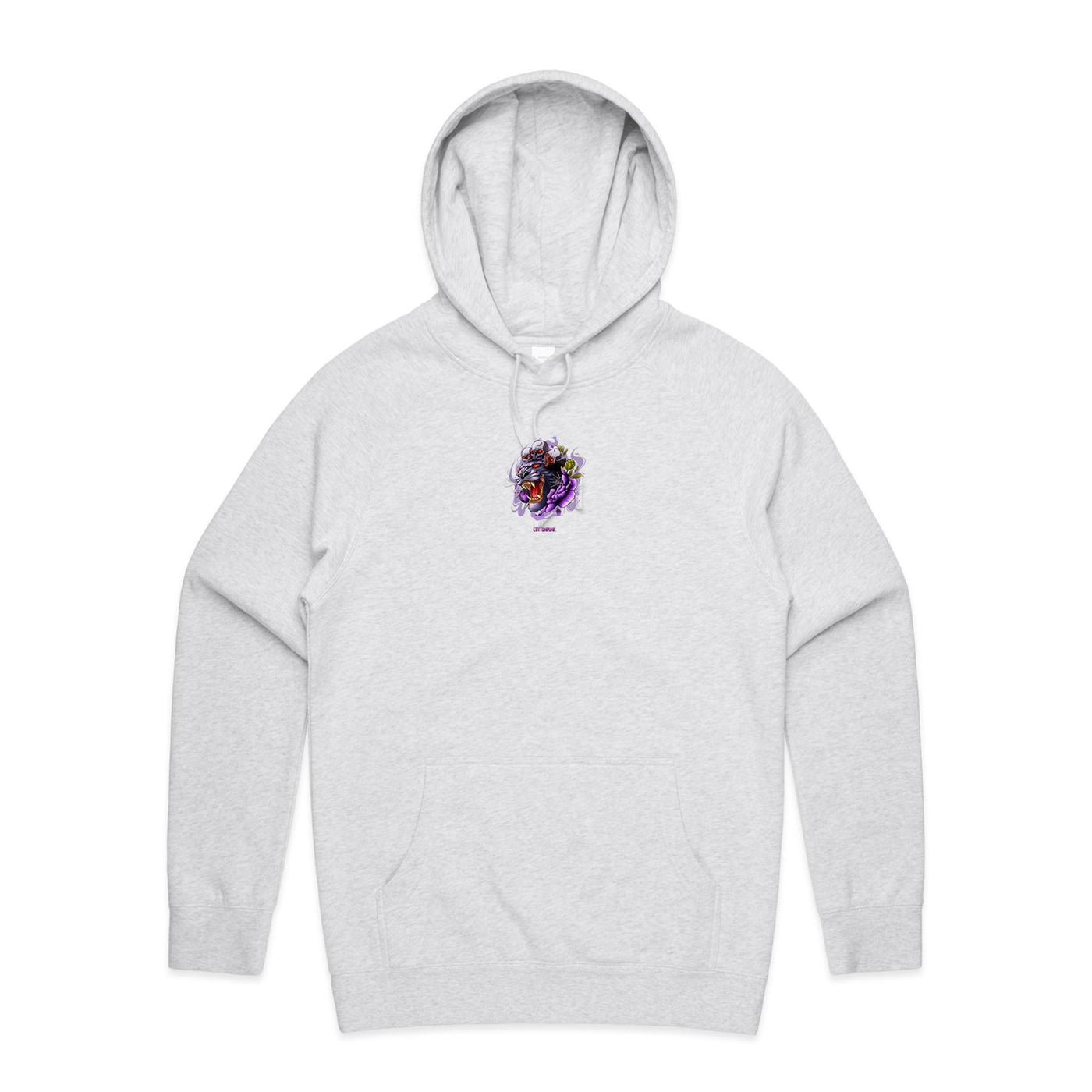 PANTHER (R) - Mens Pocket Hoodie - BACK PRINT