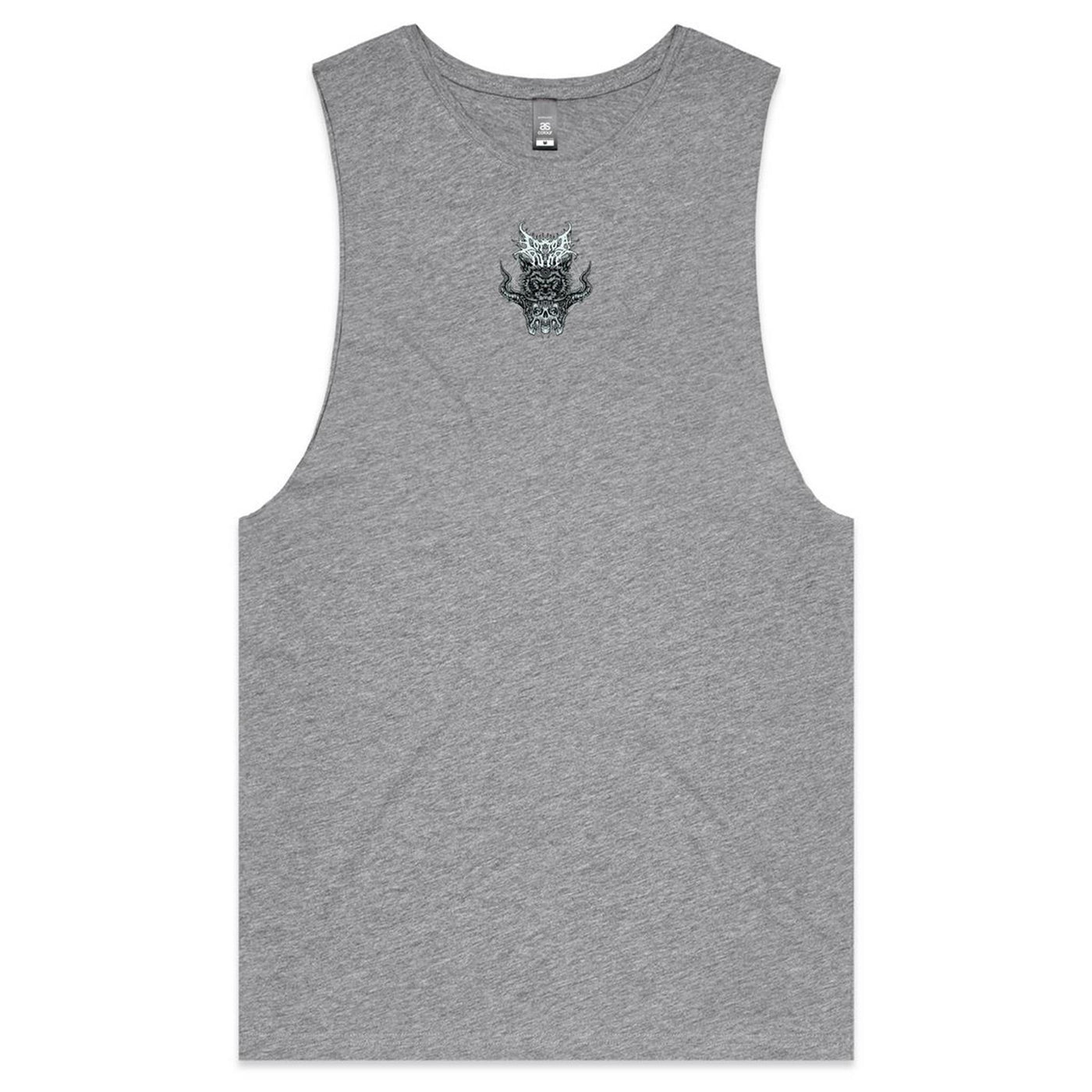 ALMOST HUMAN IV - Mens Sleeveless T-Shirt - BACK PRINT