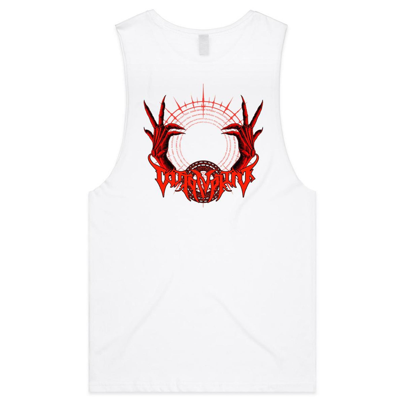 RISING III - Mens Sleeveless T-Shirt - BACK PRINT