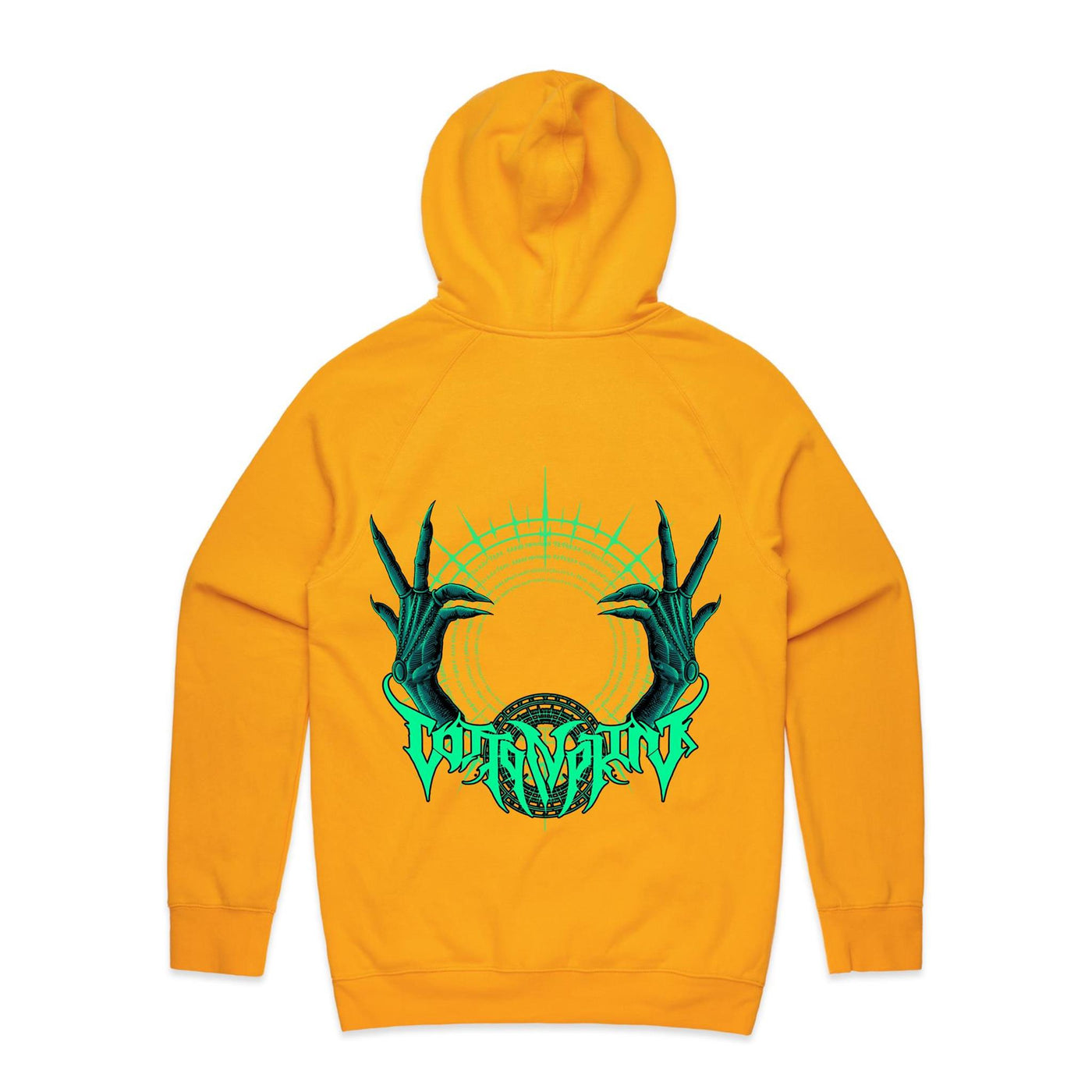 RISING II - Mens Pocket Hoodie - BACK PRINT