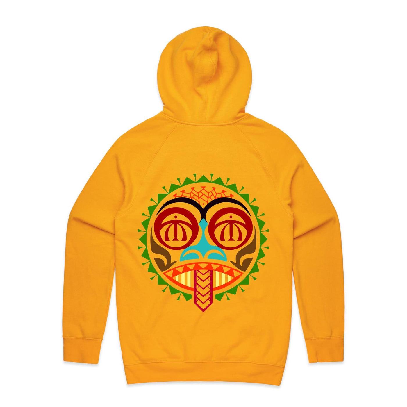 SYCHO (R) - Mens Pocket Hoodie - BACK PRINT