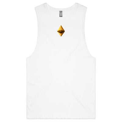 ETHEREUM II - Mens Sleeveless T-Shirt - BACK PRINT