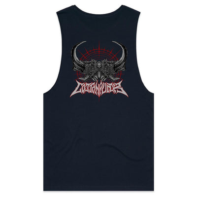 BLACK SPELL - Mens Sleeveless T-Shirt - BACK PRINT