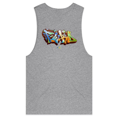 FWRD - Mens Sleeveless T-Shirt - BACK PRINT