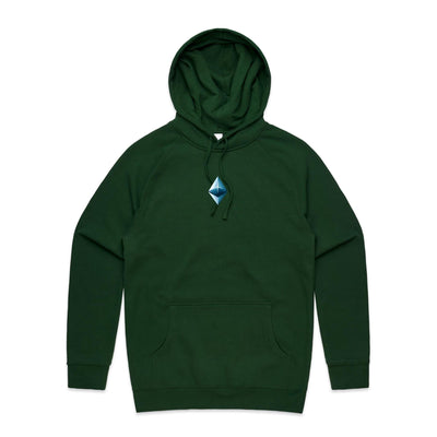 ETHEREUM - Mens Pocket Hoodie - BACK PRINT