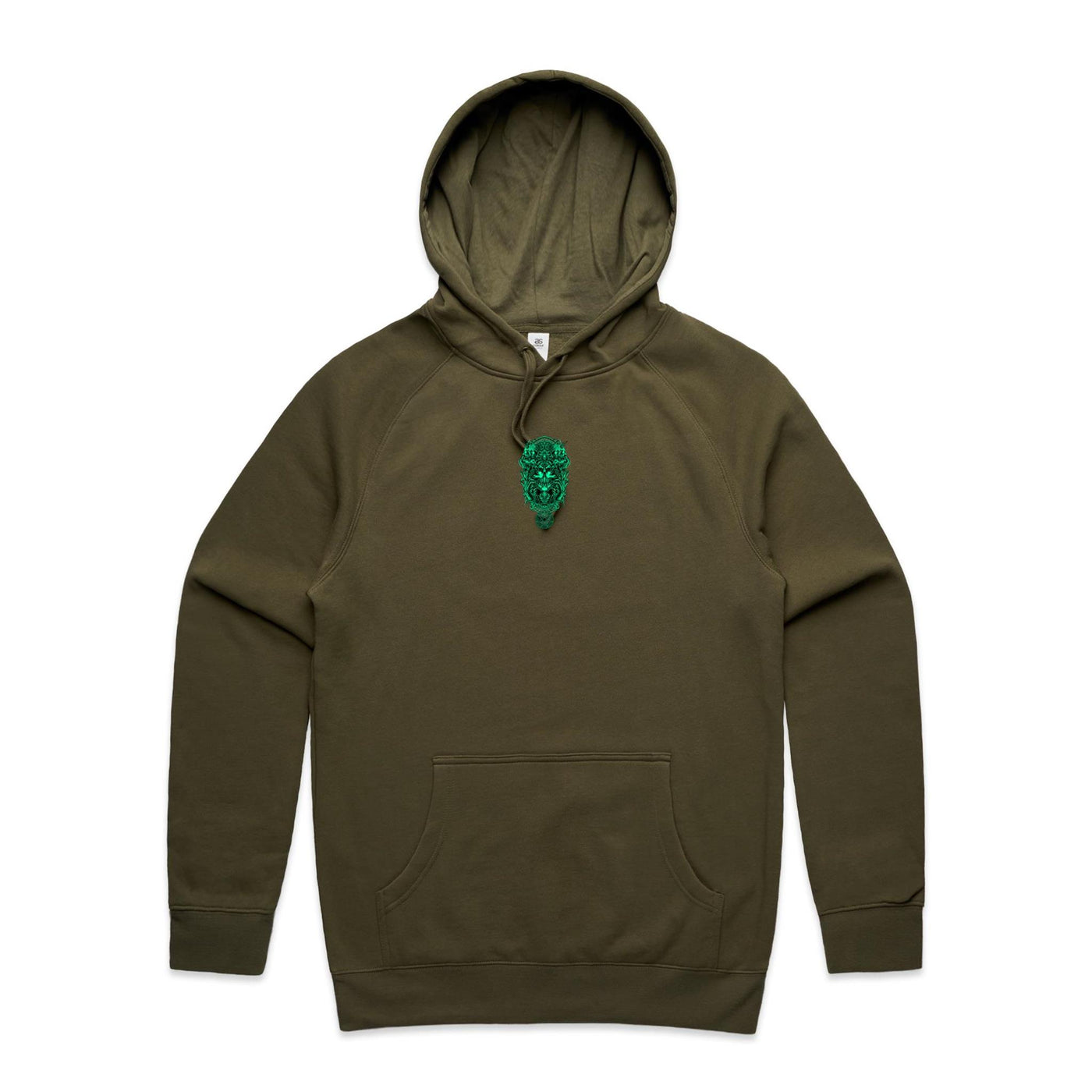 RISING II - Mens Pocket Hoodie - BACK PRINT