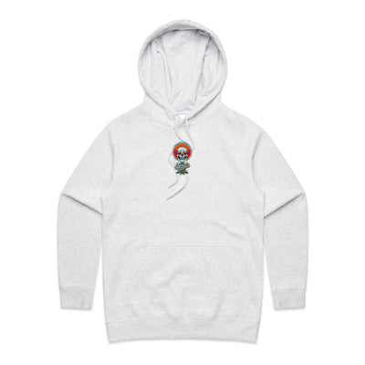 NEVER R.I.P (W) - Womens Pocket Hoodie - BACK PRINT