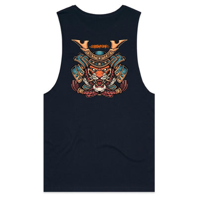 SPIRIT TIGER - Mens Sleeveless T-Shirt - BACK PRINT