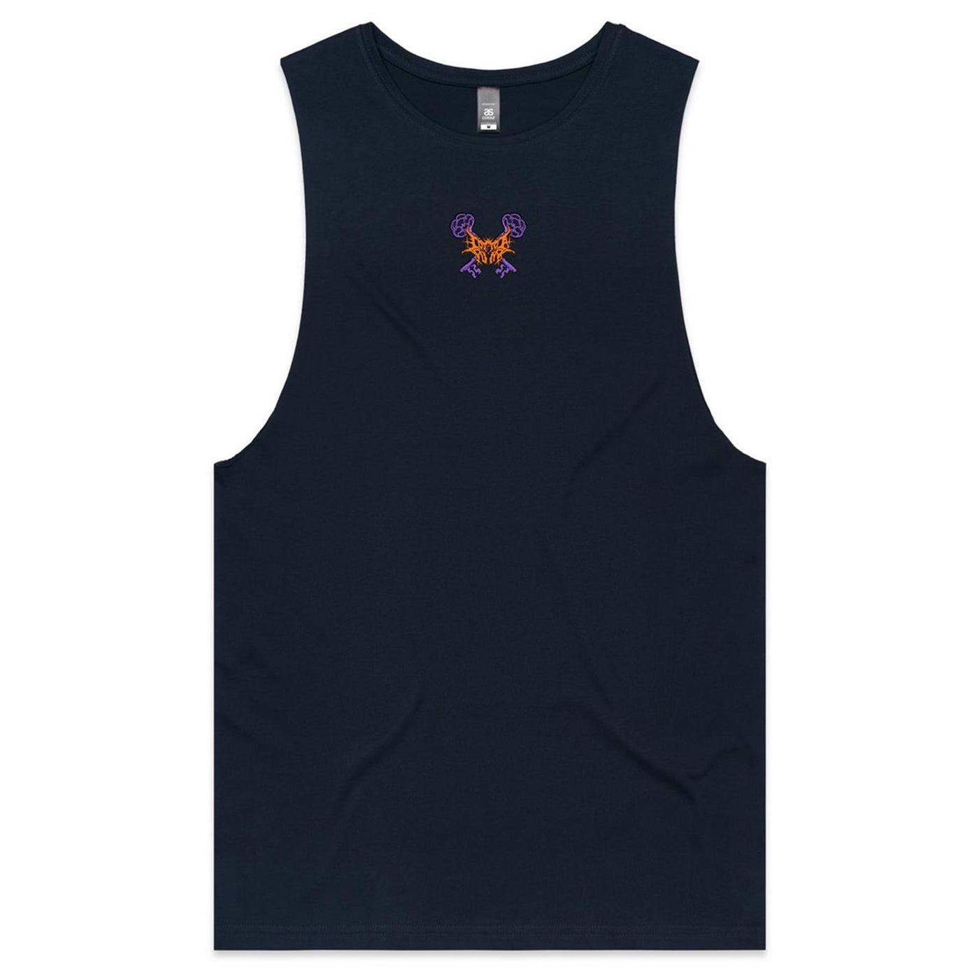 KEYMASTER III - Mens Sleeveless T-Shirt - BACK PRINT