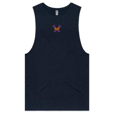 KEYMASTER III - Mens Sleeveless T-Shirt - BACK PRINT