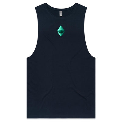 ETHEREUM III - Mens Sleeveless T-Shirt - BACK PRINT