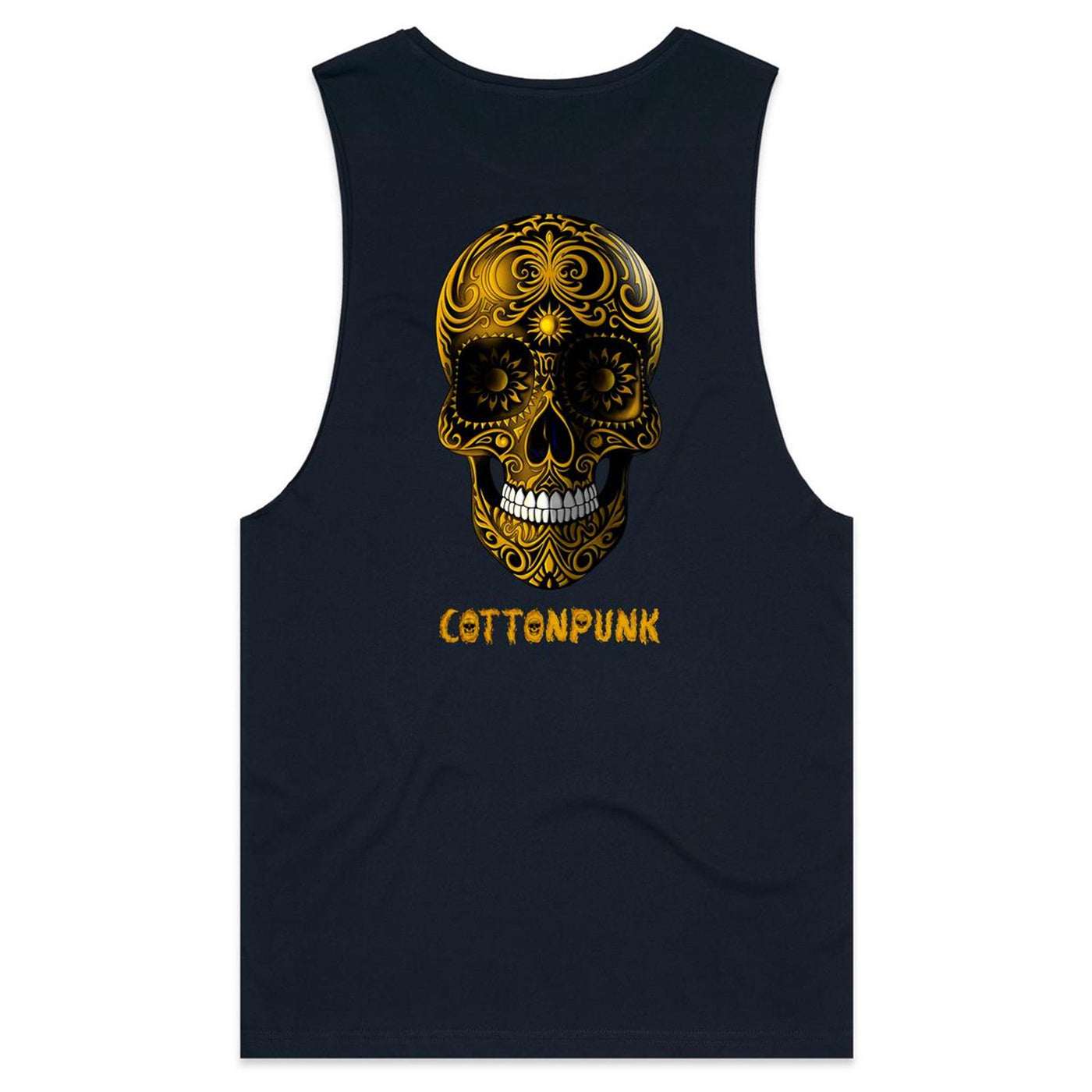 DEATH IN MÉXICO - Mens Sleeveless T-Shirt - BACK PRINT