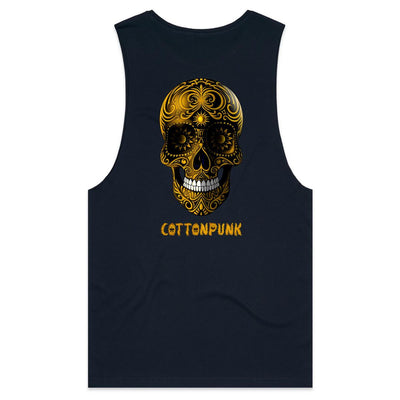 DEATH IN MÉXICO - Mens Sleeveless T-Shirt - BACK PRINT