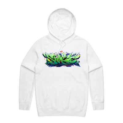 SNAKE (R) - Mens Pocket Hoodie - FRONT PRINT