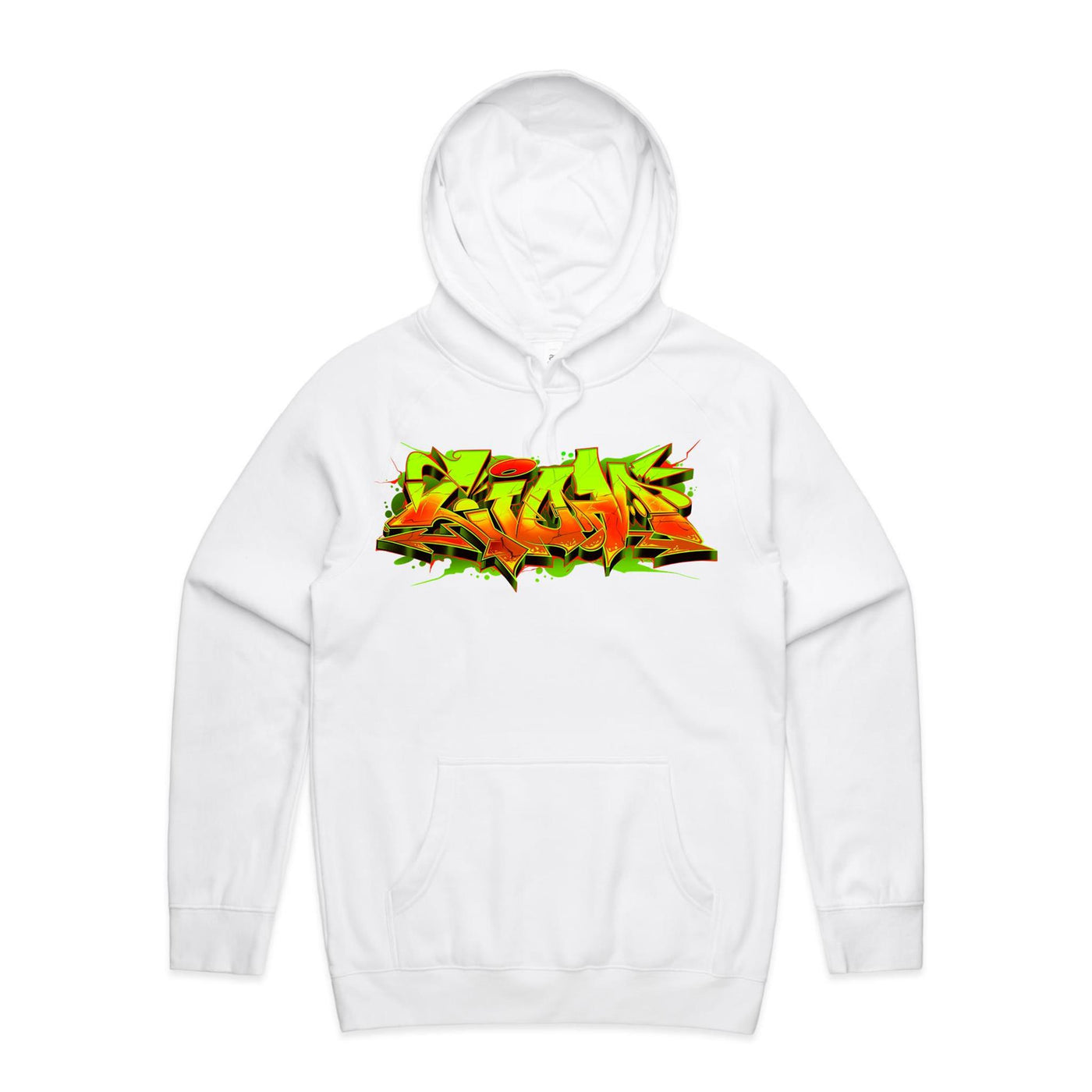 LION (R) - Mens Pocket Hoodie - FRONT PRINT