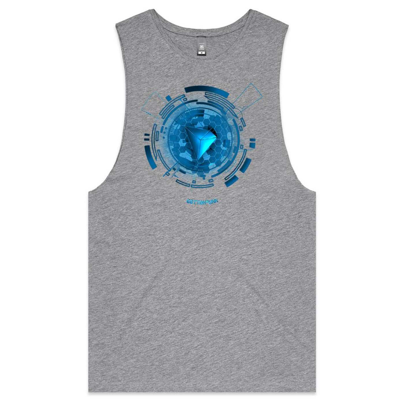 TRON - Mens Sleeveless T-Shirt - FRONT PRINT