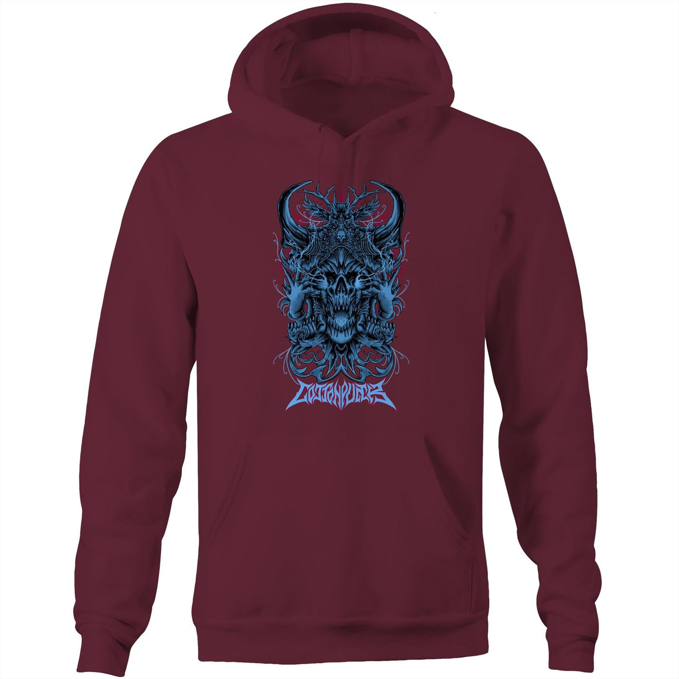 BLACK MAGIC IV - Mens Pocket Hoodie - FRONT PRINT