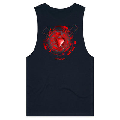 TRON IV - Mens Sleeveless T-Shirt - BACK PRINT