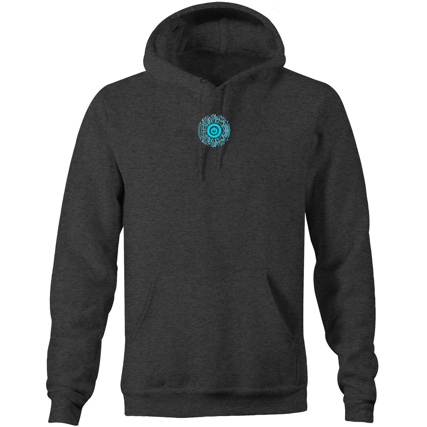 LOADING MATRIX - Mens Pocket Hoodie - BACK PRINT