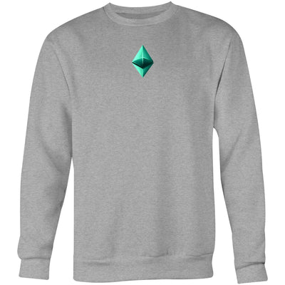 ETHEREUM III - Mens Sweatshirt - BACK PRINT