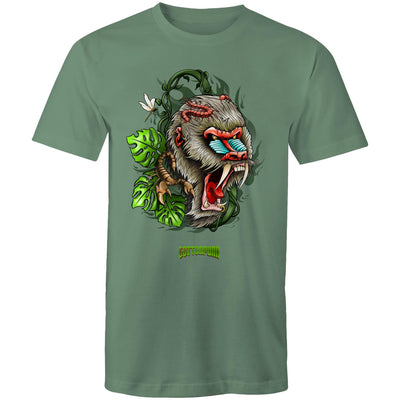 BABOON - Mens T-Shirt - FRONT PRINT