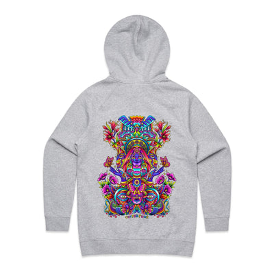 EGO TRIP - Womens Pocket Hoodie - BACK PRINT