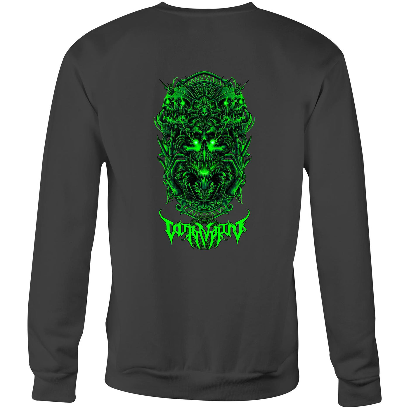 SCREAM IN THE DARK - Mens Sweatshirt - BACK PRINT