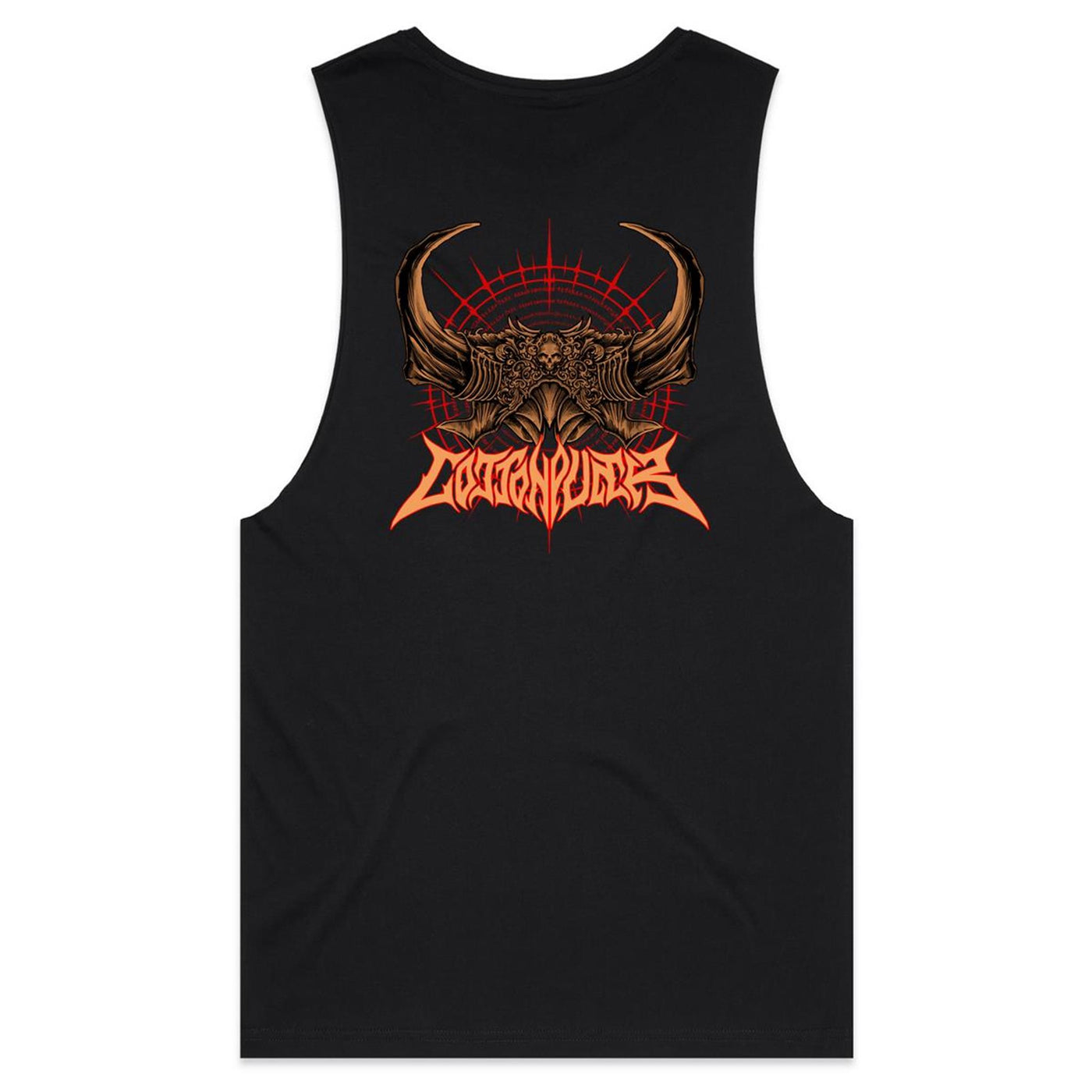 BLACK SPELL IV - Mens Sleeveless T-Shirt - BACK PRINT