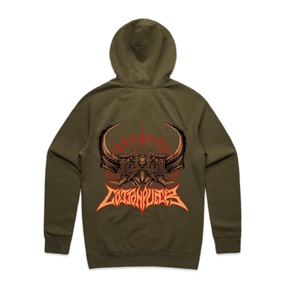 BLACK SPELL IV - Mens Pocket Hoodie - BACK PRINT