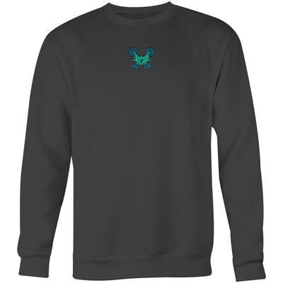 KEYMASTER II - Mens Sweatshirt - BACK PRINT