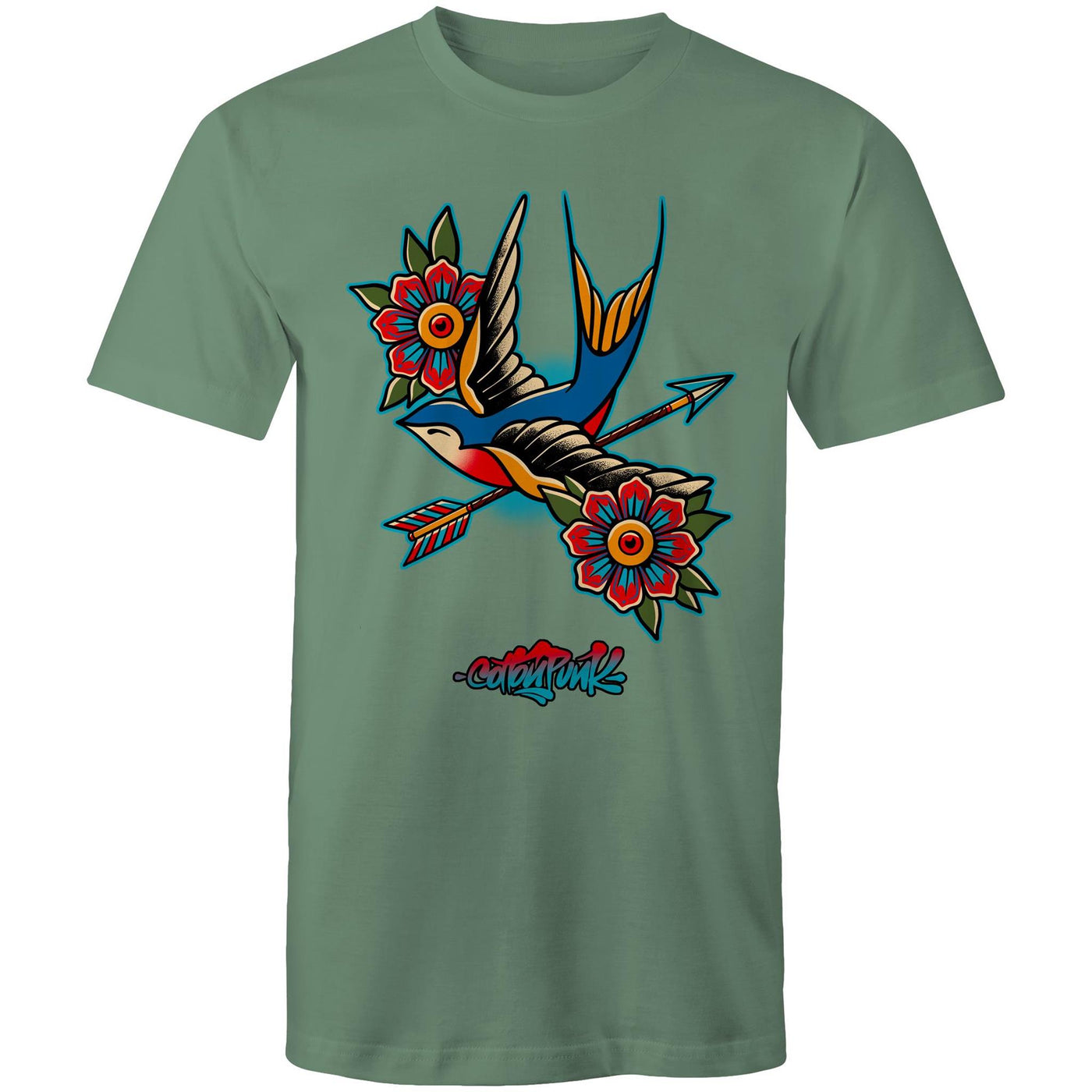 BIRD OF PREY - Mens T-Shirt - FRONT PRINT