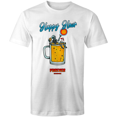 IS IT STILL HAPPY HOUR? - Mens T-Shirt - FRONT PRINT