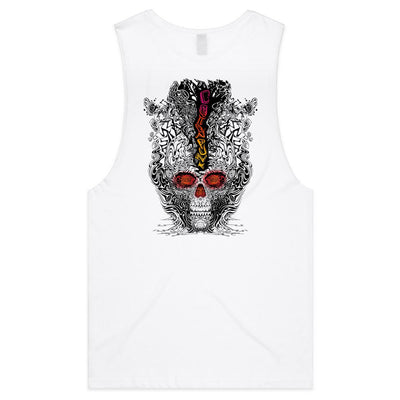 FRAGMENTED DETOX - Mens Sleeveless T-Shirt - BACK PRINT