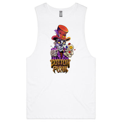 LET'S VOODOO - Mens Sleeveless T-Shirt - FRONT PRINT