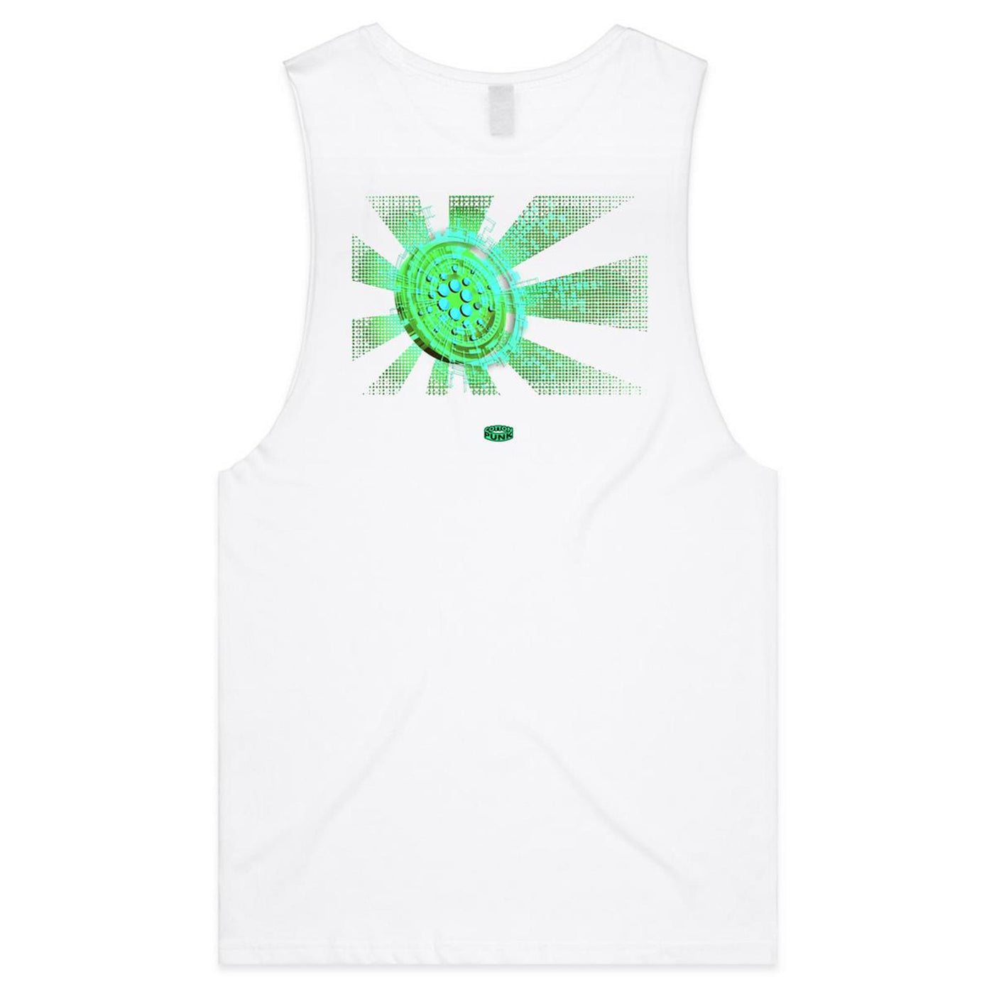 CARDANO III - Mens Sleeveless T-Shirt - BACK PRINT