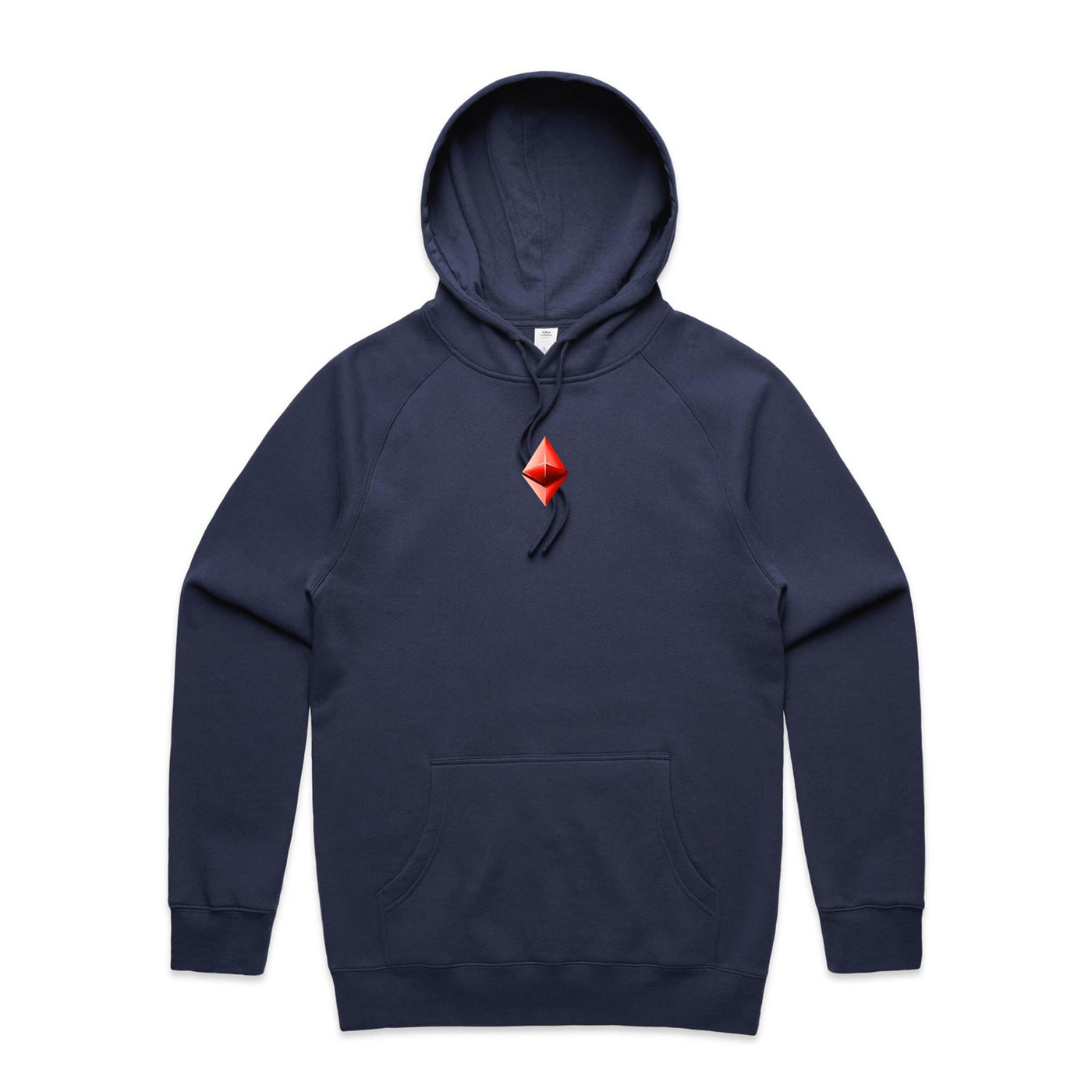 ETHEREUM IV - Mens Pocket Hoodie - BACK PRINT