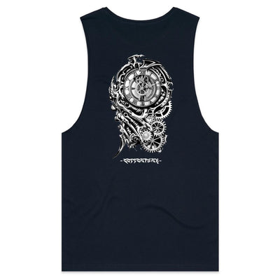 TIME KILLA 2 - Mens Sleeveless T-Shirt - BACK PRINT