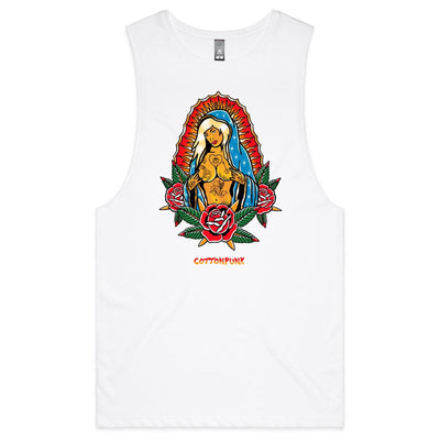 PRAY FOR BETTER TIMES - Mens Sleeveless T-Shirt - FRONT PRINT