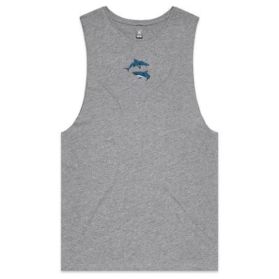 WILD RIDE - Mens Sleeveless T-Shirt - BACK PRINT