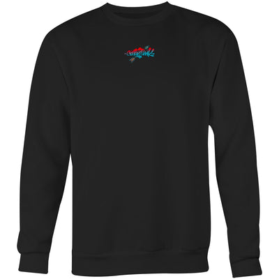 BIRD OF PREY - Mens Sweatshirt - BACK PRINT