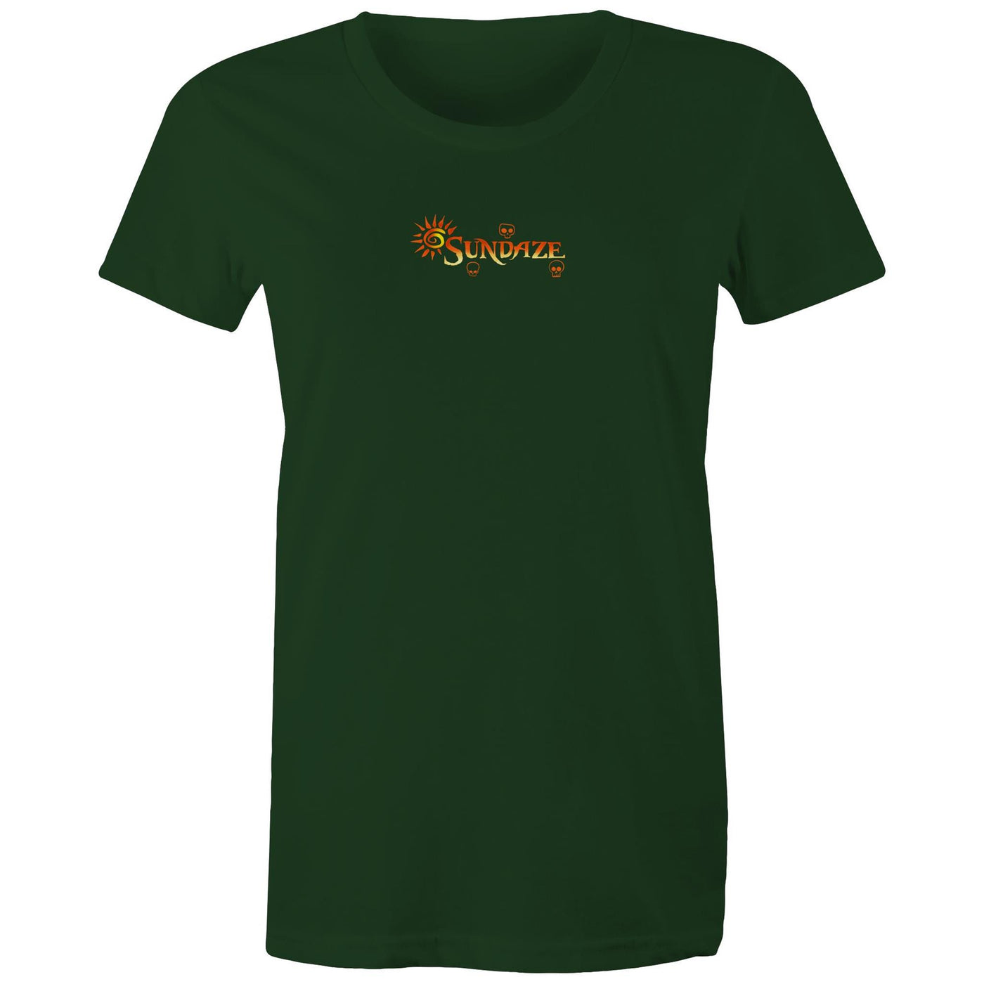 SUNDAZE (W) - Womens T-Shirt - BACK PRINT